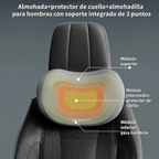 Cojín Lumbar y Reposacabezas para Auto